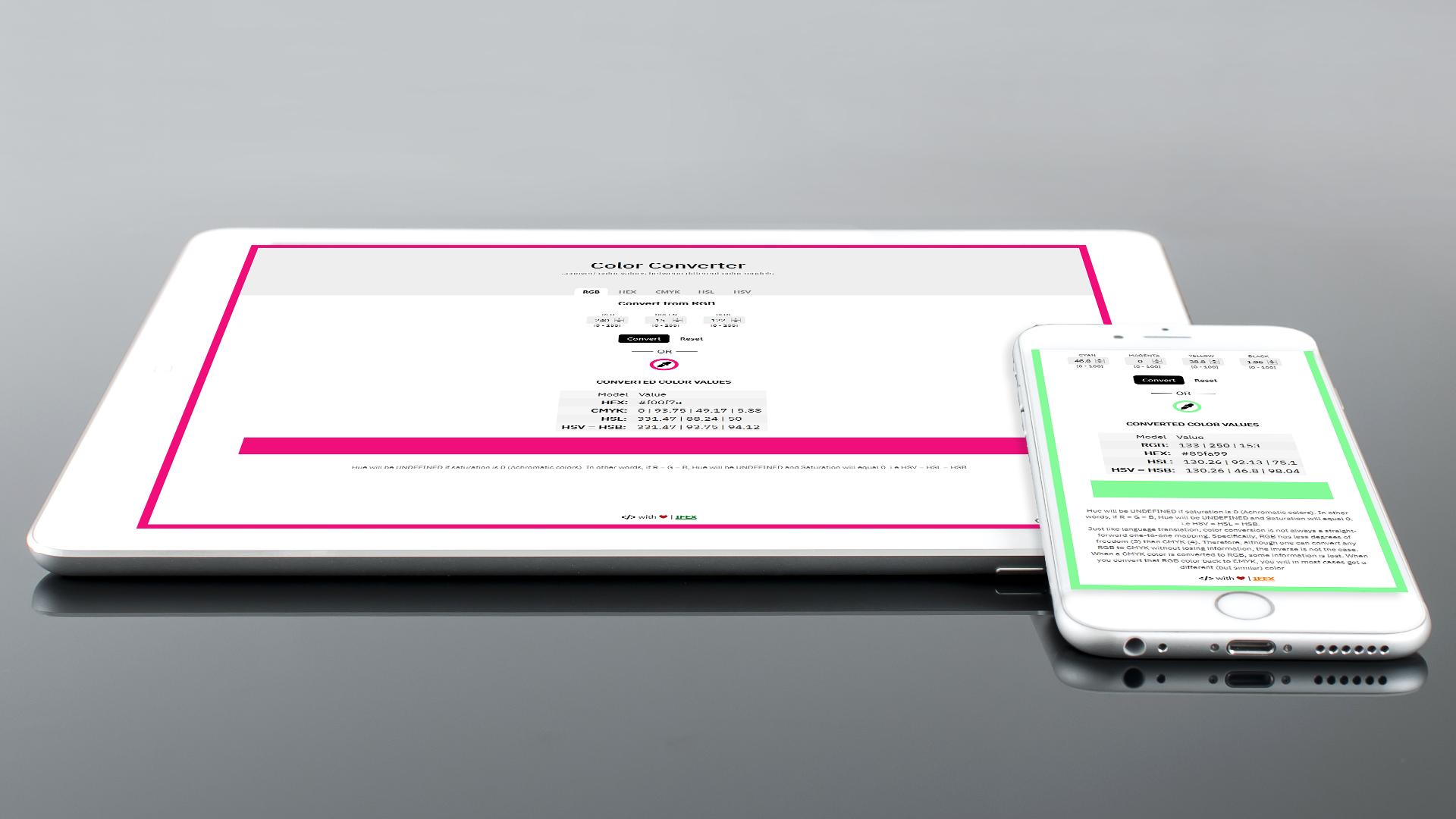 View of Color Converter
